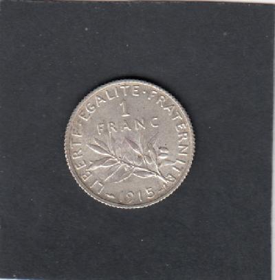 Beschrijving: 1 Franc 